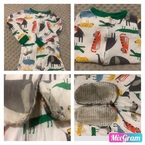 CARTERS 3T ANIMAL PAJAMA